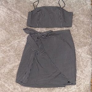 Showpo Gingham Two Piece Set